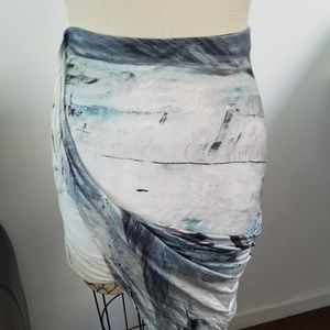 Helmut Lang Asymmetrical Skirt